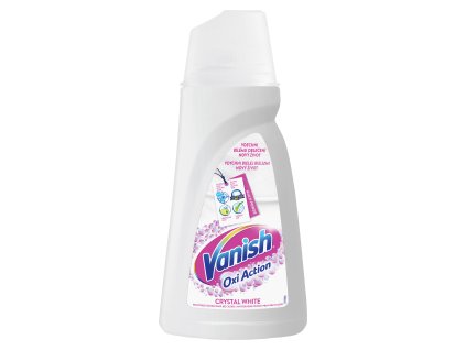 Vanish Oxi Action Crystal White tekutý odstraňovač skvrn, 1 l