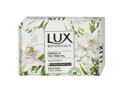 Lux Botanicals Frézie & Tea Tree tuhé mýdlo, 90 g