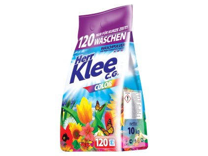 Herr Klee Color 10kg prací prášek, 120 praní