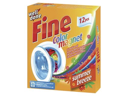 Well Done Fine Color Magnet Summer ubrousky do sušičky i pračky 12 ks