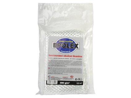 502757 epolex 490g na m2 laminovaci skelna tkanina 0 5m2