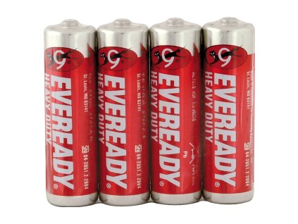 Eveready AA zinkovo-chloridové tužkové baterie