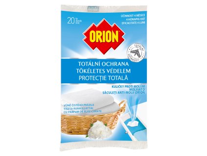 Orion Kuličky proti molům čisté prádlo, 20 ks v balení