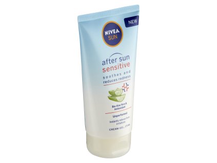 Nivea Sun After Sun Sensitiv zklidňující gelový krém po opalování, 175 ml