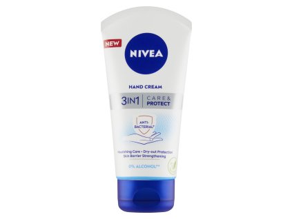 Nivea 3v1 Care & Protect krém na ruce, 75 ml