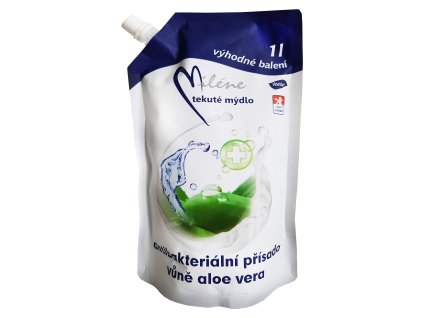 Miléne Aloe Vera tekuté antibakteriální mýdlo, náplň 1 l