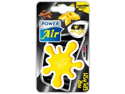 POWER Air Plastový osvěžovač vzduchu AIR SPLASH Vanilla