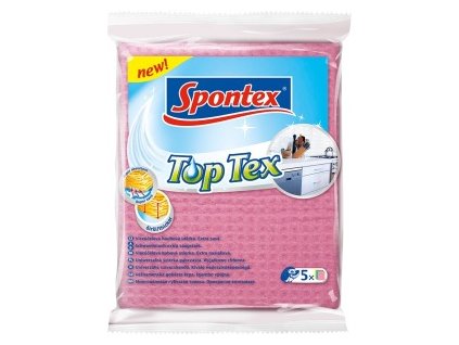 Spontex Top Tex utěrka houbová, 5 ks