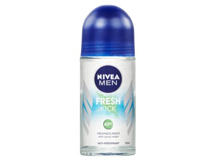 Nivea Men Fresh Kick kuličkový antiperspirant, 50 ml