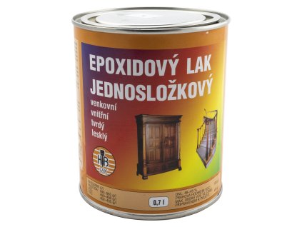 HB-Lak epoxidový jednosložkový lak na dřevo a kov, lesklý, 700 ml