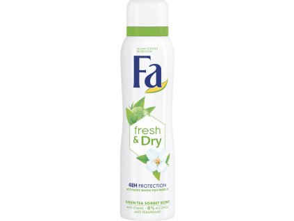 Fa Fresh & Dry Green Tea deodorant bez alkoholu, 150 ml