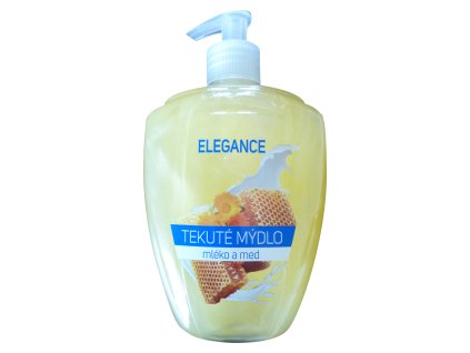 787151 elegance tekute mydlo mleko a med 500ml