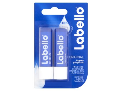 Labello Original balzám na rty, 2 × 4,8 g