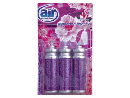 Air Menline Japanese Cherry Refill  náplň do osvěžovač vzduchu 3× 15 ml