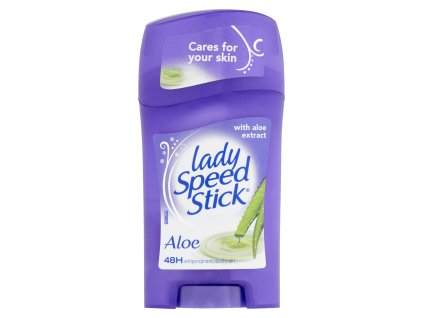 Lady Speed Stick Sensitive Aloe tuhý antiperspirant, 45 g