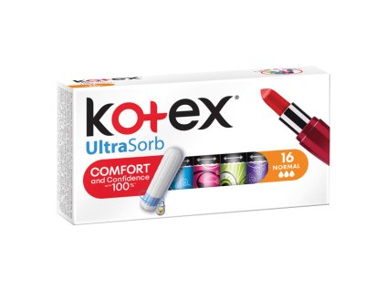 Kotex UltraSorb Normal tampony, 16 ks