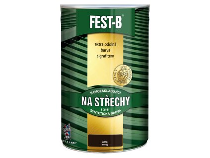 FEST-B S2141, antikorozní nátěr na železo, 0280 hnědý, 5 kg