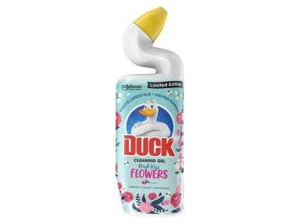 Duck WC gel First Kiss Flowers tekutý čistič , 750 ml