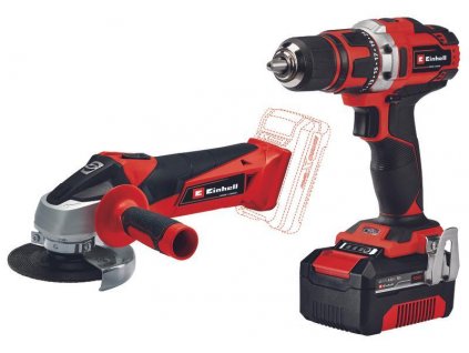 Sada AKU nářadí TE-TK 18/2 Li Kit (CD+AG) Einhell