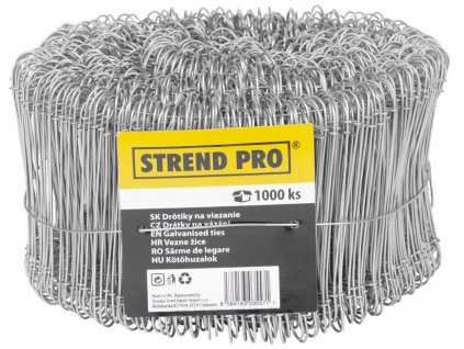 Drát na vázání 1,1x120 mm STREND Pro WGT10, 1000 ks, ZN