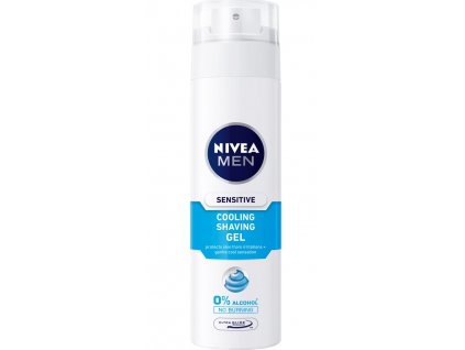 Nivea Men Sensitive Cool gel na holení, 200 ml