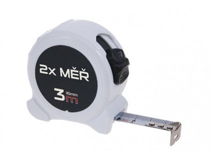 Metr svinovací 3mx16mm 2x MĚŘ