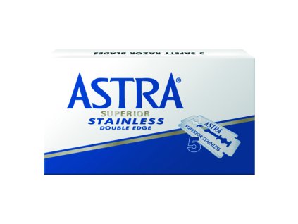 Astra Superior Stainless, žiletky, balení 5 ks