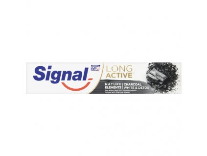 Signal Nature Elements zubní pasta s aktivním uhlím, 75 ml