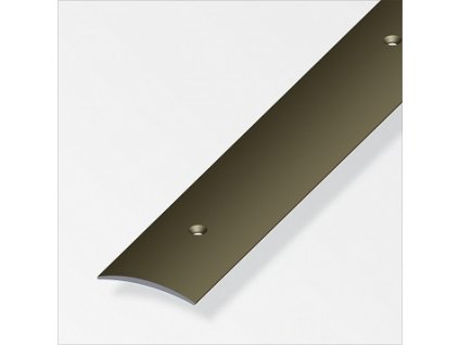 ALFER - Profil přechodový oblouk děrovaný hliník elox bronz 1000x30x5mm