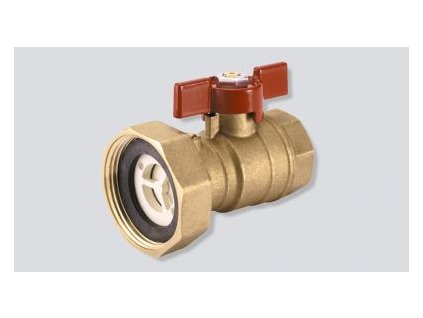 IVR 1"1/2 x 1"  kulový kohout k čerpadlu s převleč. matkou a ZK