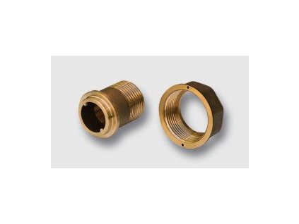 Mosazné připojovací šroubení k plynoměrům 5/4" x 1"