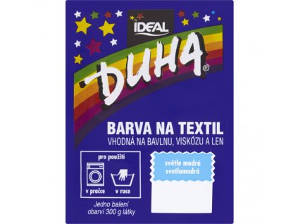 950009 ideal duha barva na textil svetle modra