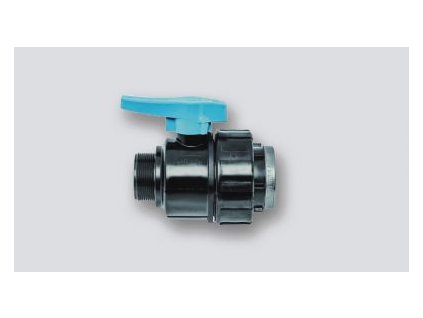 UNIDELTA kulový kohout 3/4" ŠM pro připojení trubek PE