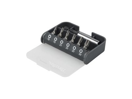 WOLFCRAFT - Box s bity, 7-dílů, 6x Torx 10-30 + adaptér