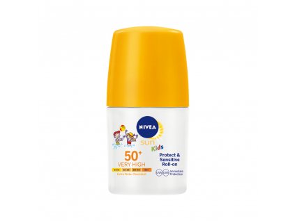 Nivea Sun Kids Sensitive protect & play OF 50 dětské mléko na opalování, 50 ml
