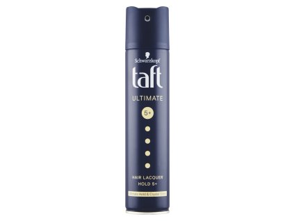 Taft Ultimate, lak na vlasy s maximální fixací s efektem lesku, síla fixace 5+, 250 ml