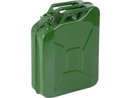 Kanystr JerryCan LD20, 20 lit, kovový, na PHM, zelený