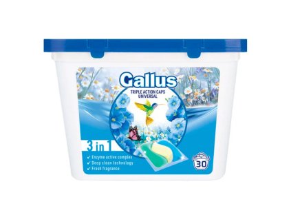 Gallus tablety na praní Universal, 30 dávek