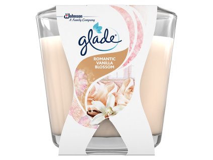 Glade svíčka vonná Decor Romantic Vanilla Blossom, 70 g