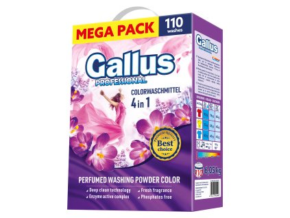 759267 gallus professional color 4v1 praci prasek box 6 05kg 110davek