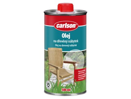 Carlson Garden olej na dřevěný nábytek, 500 ml