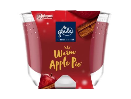 Glade svíčka vonná Maxi Apple Pie, 224 g