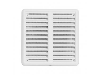 vetraci mrizka se sitovinou krytka stavitelna 150x150 bila