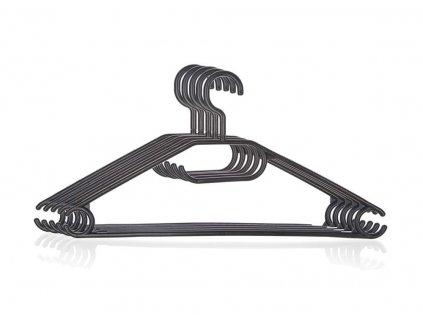 Ramínko plastové otočné, černé, 4ks PLASTKON