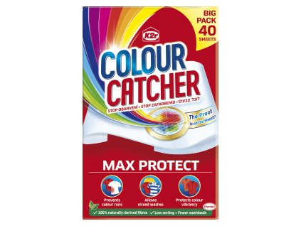 K2R Colour Catcher prací ubrousky proti obarvení prádla, 40 ks