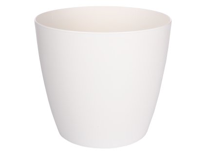 Dekorativní květináč Ella Twist’n’Roll 35 cm bílá