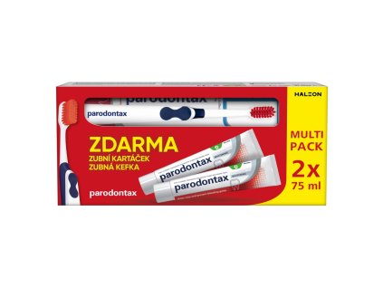 Zubní pasta PARODONTAX  WHITENING 2x100 ML+ ZK