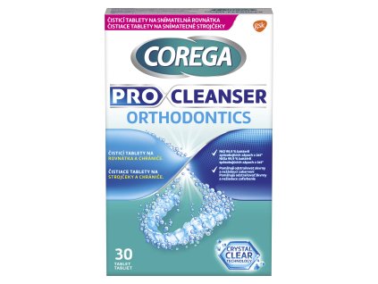 900001 Corega Pro Cleanser Orthodontics cistici tablety 30 ks