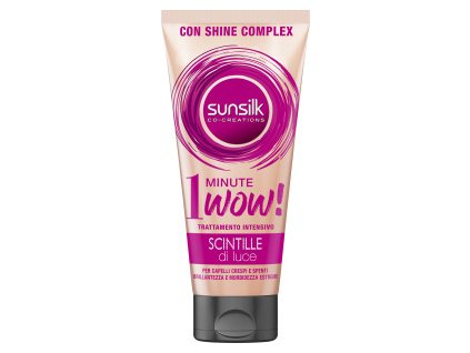 Sunsilk maska pro lesklé vlasy Scintille Di Luce 1 Minute Wow, 180 ml