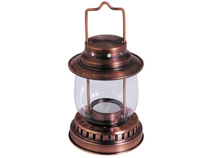 Lampa H135 190 mm, na svíčku, měděná
